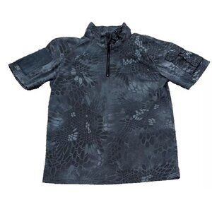 Tactical Pullover Combat Black Camo Shirt Molle Board Hunting Men's XL Military